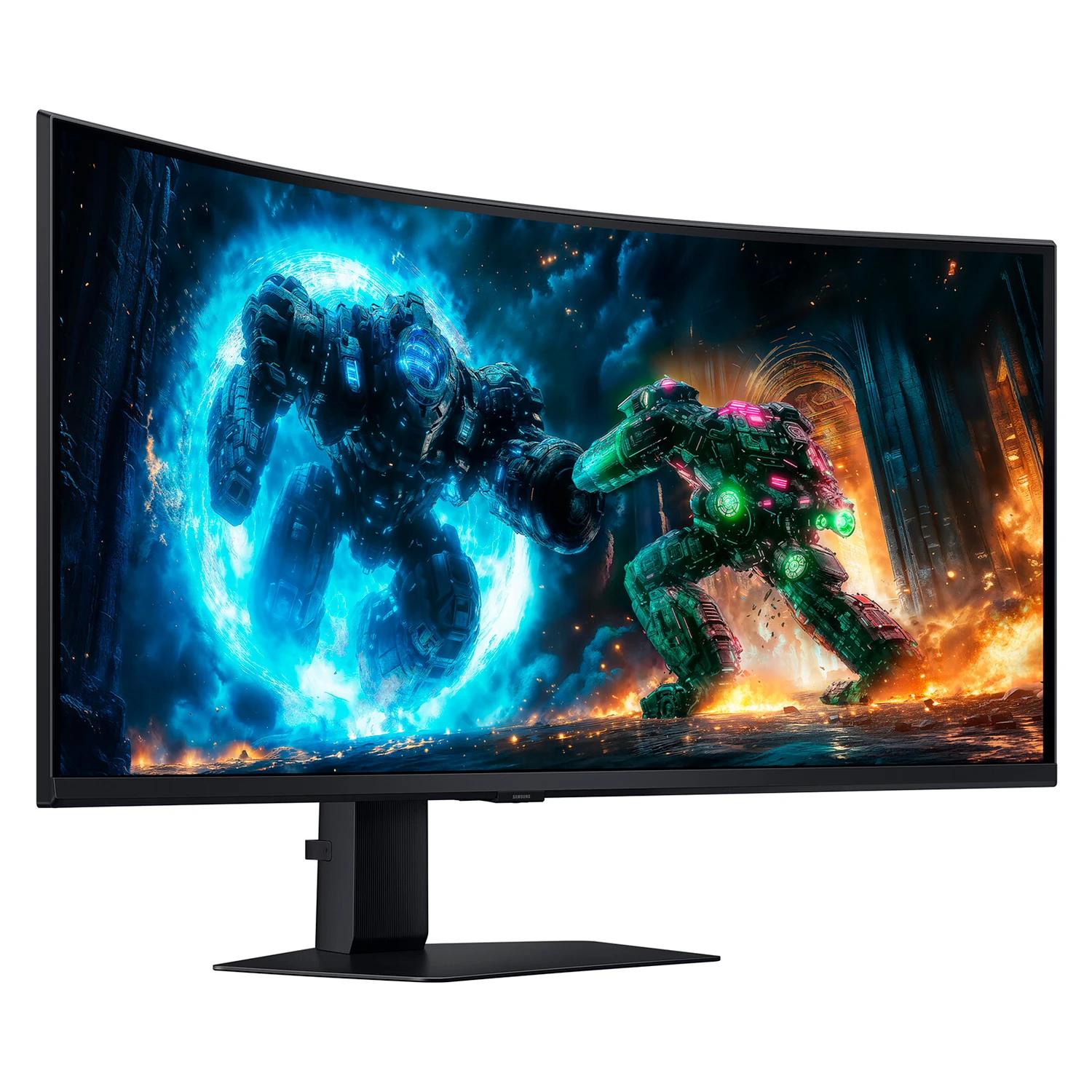 Monitor Gamer Samsung Odyssey G7 LS40FG756ENXZA 40" WUHD Curvo 180Hz VA - Preto - Imagen 3
