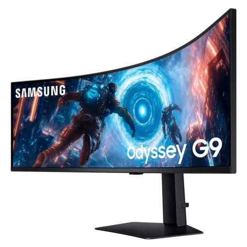 Alternative view of Monitor Gamer Samsung Odyssey G9 Ls49fg910enxza 49" Dqhd 144hz Curvo Oled - Negro