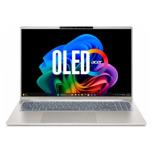 Notebook Acer Swift Go 16 Ai Intel Core Ultra 5-322 16gb Ram 512gb Ssd Pantalla 16" Wqxga Oled Windows 11 Inglés Plata - Sfg16-i71t-51lc