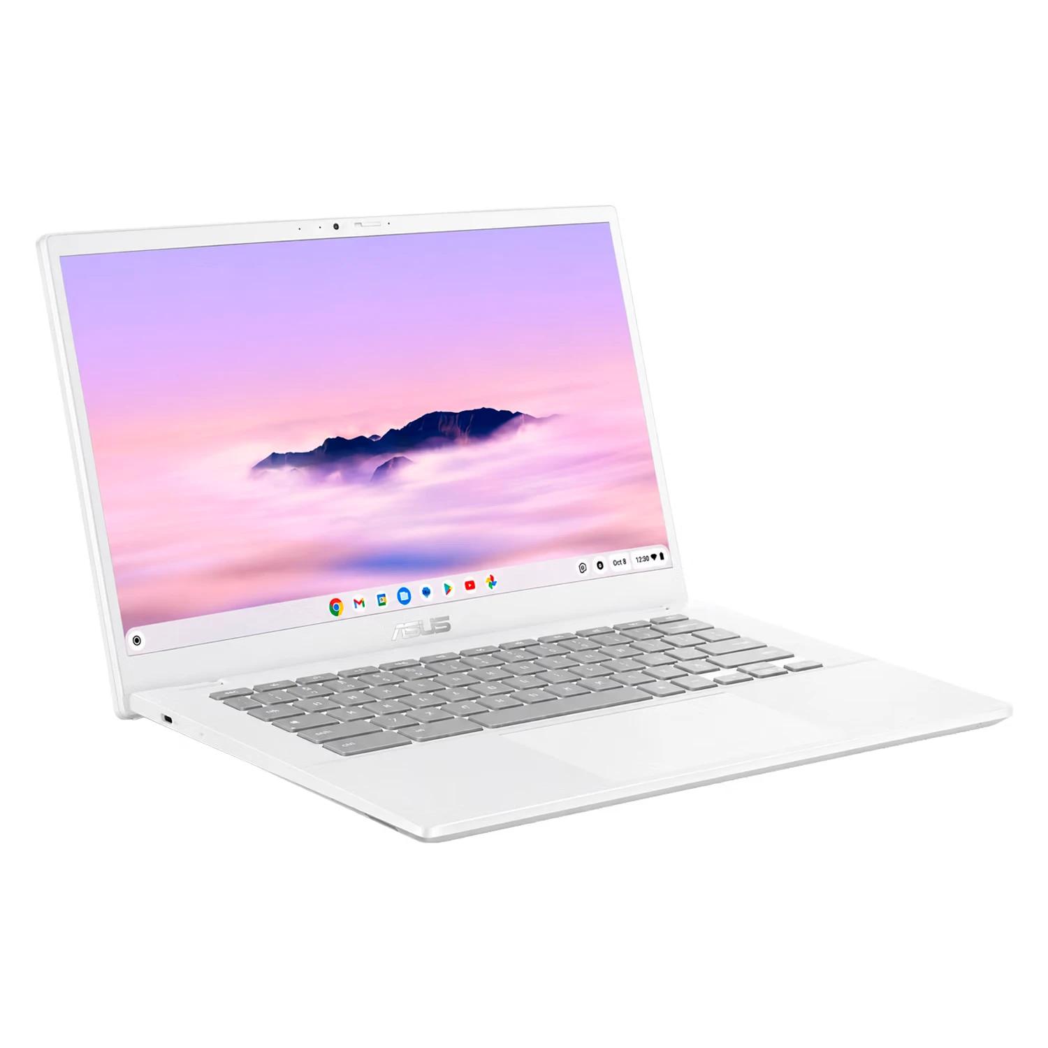 Notebook ASUS Chromebook Plus CX34 Intel Core i3-1215U 8GB RAM 256GB UFS Tela 14" Full HD ChromeOS Inglês Branco - CX3402CBA-DH386 - Imagen 2