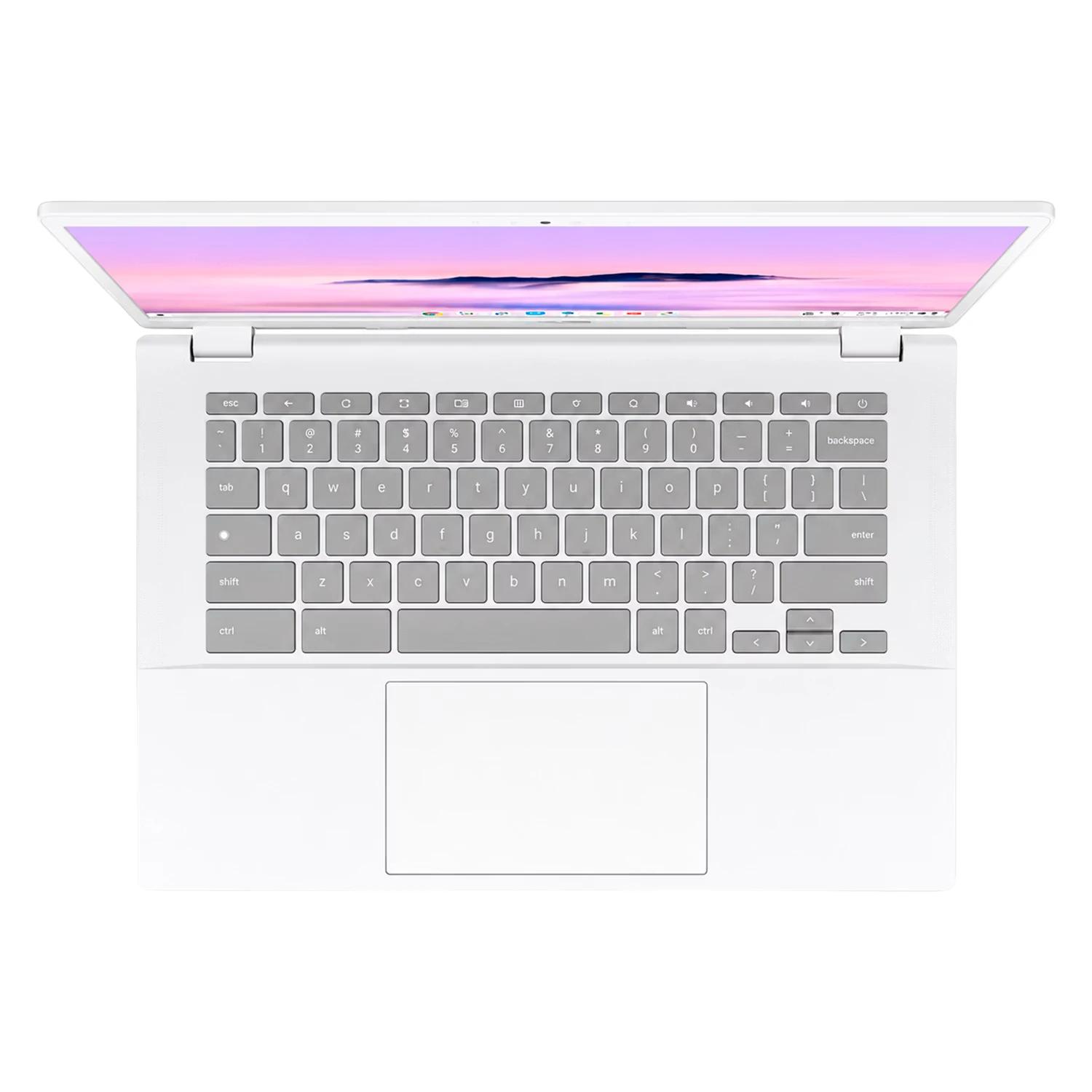 Notebook ASUS Chromebook Plus CX34 Intel Core i3-1215U 8GB RAM 256GB UFS Tela 14" Full HD ChromeOS Inglês Branco - CX3402CBA-DH386 - Imagen 3