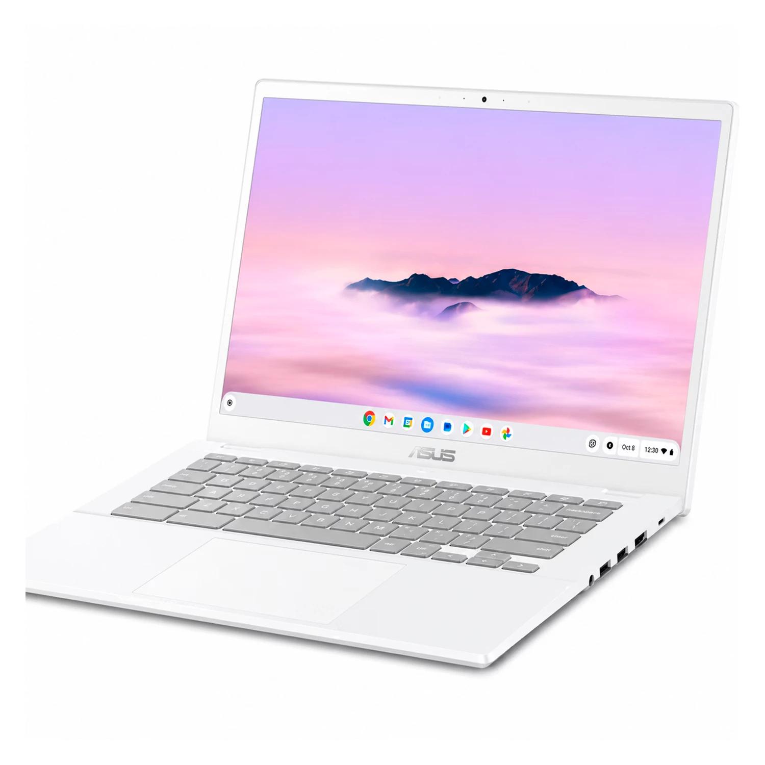 Notebook ASUS Chromebook Plus CX34 Intel Core i3-1215U 8GB RAM 256GB UFS Tela 14" Full HD ChromeOS Inglês Branco - CX3402CBA-DH386 - Imagen 4