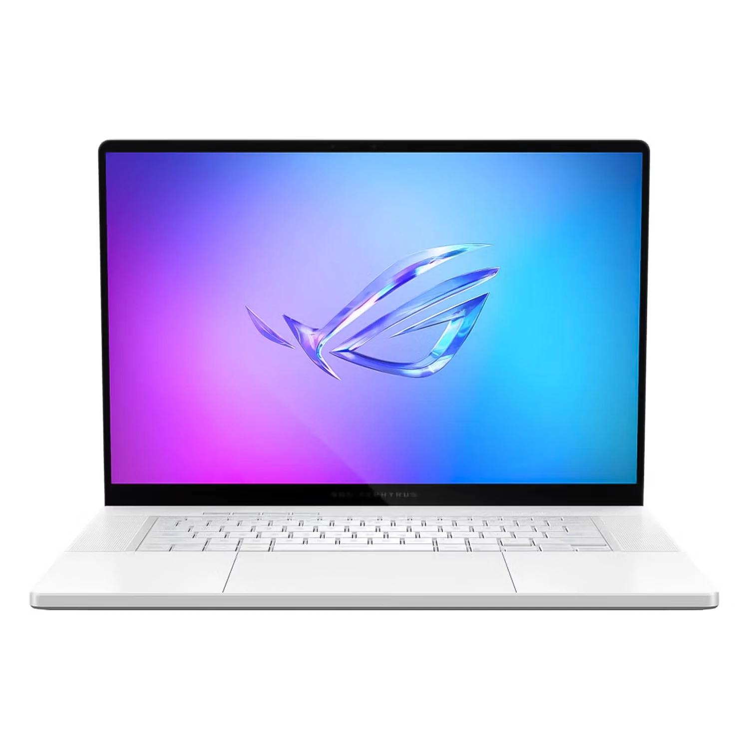 Notebook Asus ROG Zephyrus GU605CW-XS98 Intel Core Ultra 9-285H RTX 5080 64GB RAM 2TB SSD Tela 16" OLED Windows 11 Inglês Branco - GU605CW-XS98