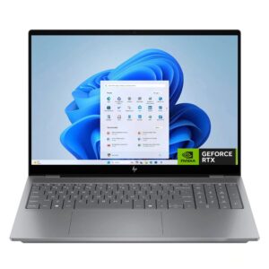 Notebook Hp Omnibook X Intel Core Ultra 9-386h Rtx 5050 32gb Ram 1tb Ssd Pantalla 16" 2k Oled Touch Windows 11 Inglés Gris - 16-bg0033dx