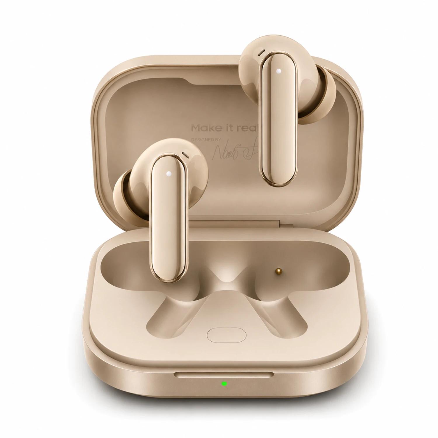 Auriculares Realme Buds Air 8 Rma2503a Wireless - Dorado