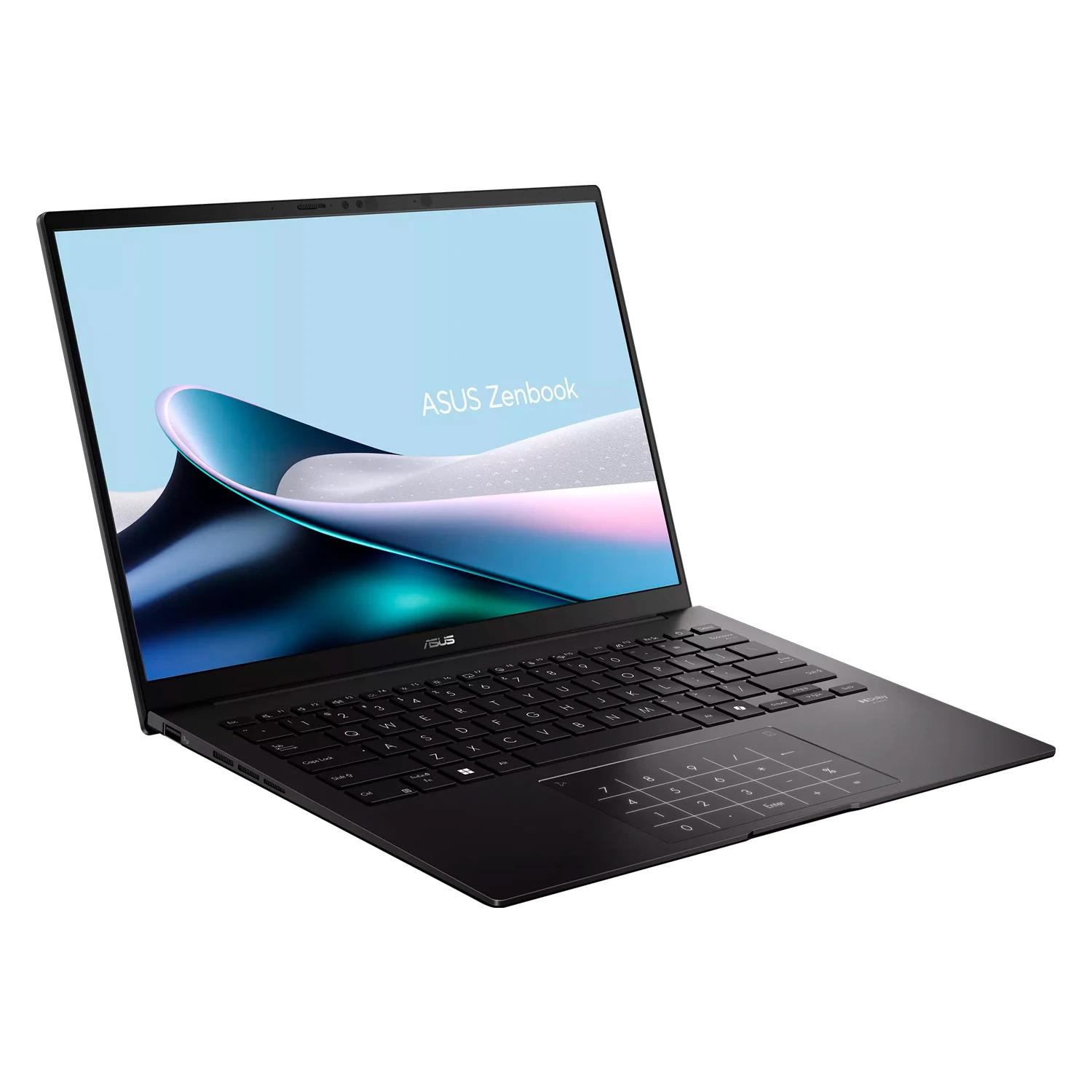 Notebook Asus Zenbook 14 AMD Ryzen AI 7-350 32GB RAM 1TB SSD Tela 14" WUXGA OLED Windows 11 Inglês Preto - UM3406KA-WS79T - Imagen 2