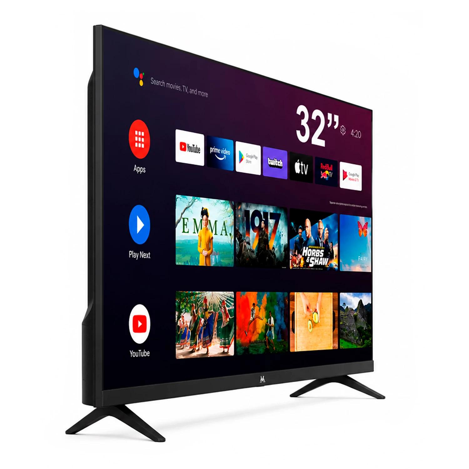 Tv Mtek 32" Hd Mk32fsgh Smart Google Tv Wifi/bt 2x Hdmi 2x Usb Borde S - Imagen 3