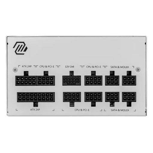 Alternative view of Fonte MSI MPG A850GL 306-7ZP8A25-CE0 ATX 850W 80 Plus Gold - Branco