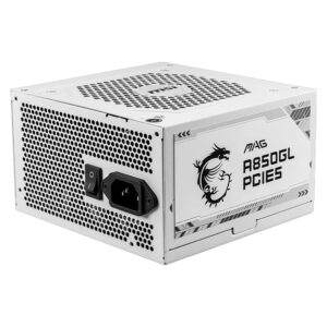 Fonte MSI MPG A850GL 306-7ZP8A25-CE0 ATX 850W 80 Plus Gold - Branco - Imagen 3