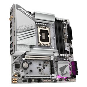 Placa Mãe Gigabyte Z790M Aorus Elite Ice AX DDR5 Socket LGA 1700 Chipset Intel Z790 Express ATX - Imagen 3