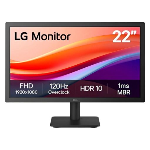 Monitor 22" Lg 22u403a-b Fhd 120hz/1ms/hdr10/hdmi/vga Black