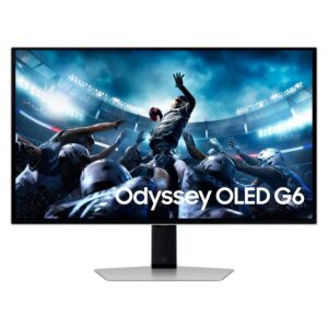 Monitor Gamer Samsung Odyssey G6 Ls27fg602sn 27" Quad Hd 500hz Oled - Blanco