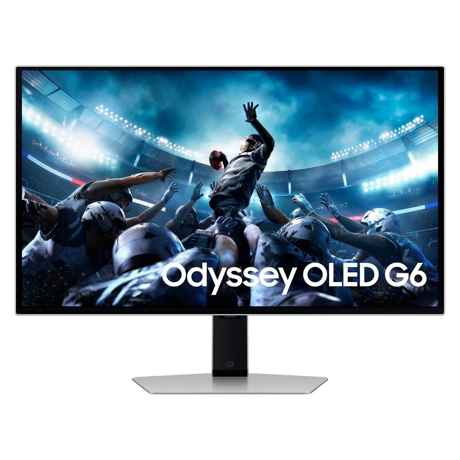 Monitor Gamer Samsung Odyssey G6 Ls27fg602sn 27" Quad Hd 500hz Oled - Blanco