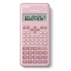 Calculadora Científica Casio FX-82MS-2-PK New Edition 12 Dígitos - Rosa