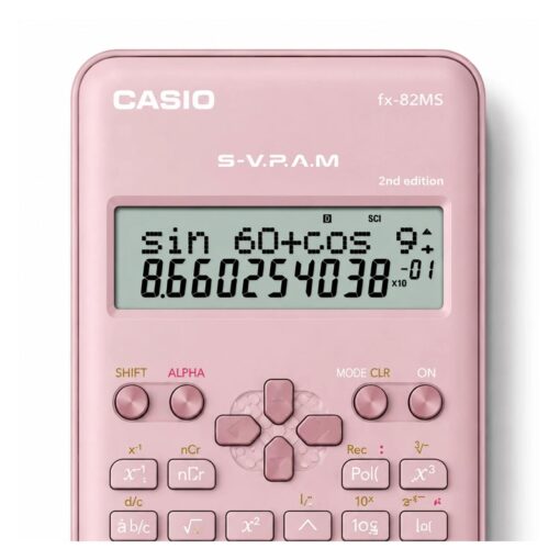 Alternative view of Calculadora Científica Casio FX-82MS-2-PK New Edition 12 Dígitos - Rosa