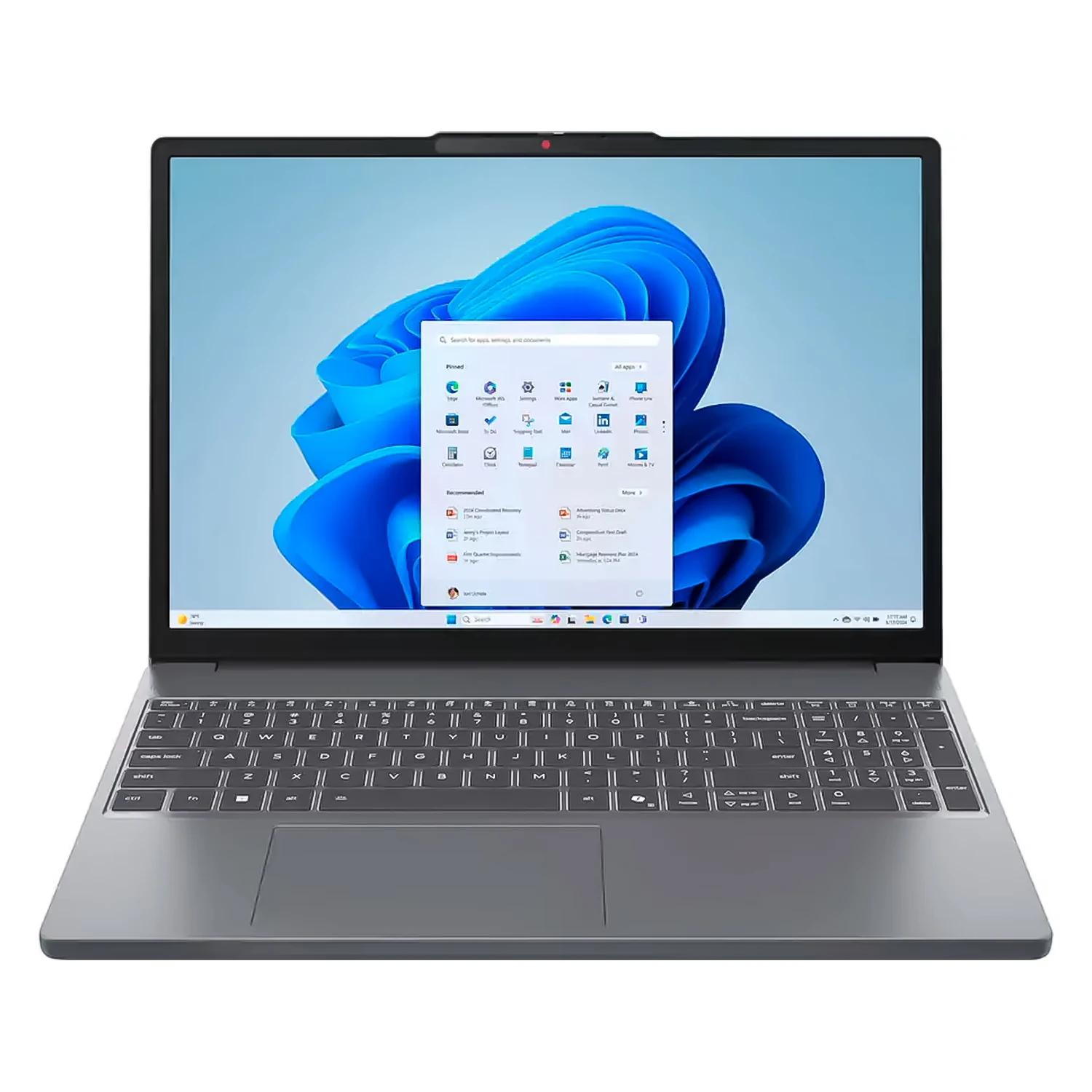 Notebook Lenovo Ideapad Slim 3 Amd Ryzen 7-170 16gb Ram 512gb Ssd Pantalla 15.3" Wuxga Touch Windows 11 Inglés Gris - 83k700g8us