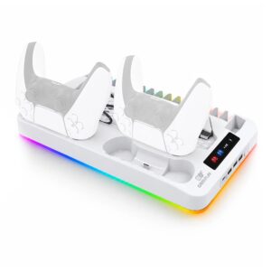 Base De Carregamento Gaminja P-58 Para Ps5 Slim / Pro - Blanco - Imagen 4