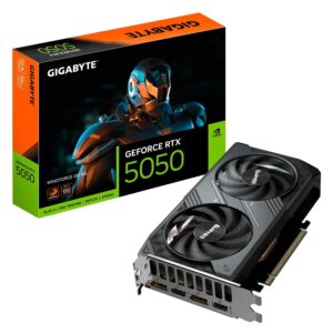 Placa De Video Gigabyte Windforce Oc Nvidia Geforce Rtx-5050 8gb Gddr6 - Gv-n5050wf2oc-8gd