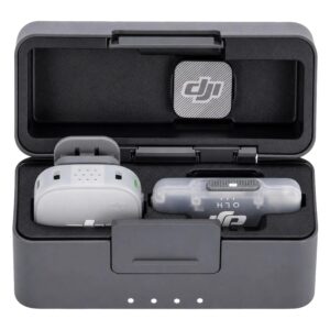 Microfone Lapela DJI Mic Mini 2 Sem Fio para Smartphone - Preto (1 TX + 1 Mobile RX + Charging Case) - Imagen 2