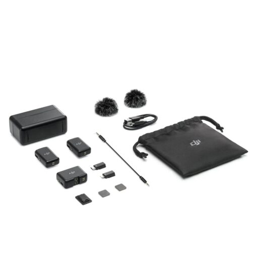 Alternative view of Micrófono Lapela DJI Mic Mini 2 Inalámbrico Para Smartphone - Negro (1 TX + 1 Mobile RX + Charging Case)