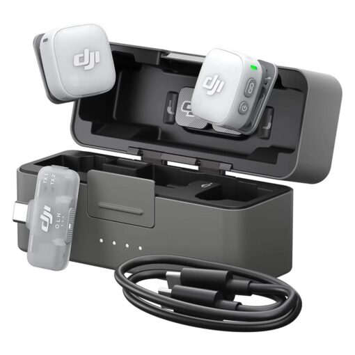 Dji Micrófono Mic Mini 2 (2 Tx + 1 Mobile Rx + Charging Case)