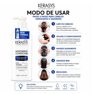 Condicionador Kerasys Moisturizing 400ml - Imagen 4