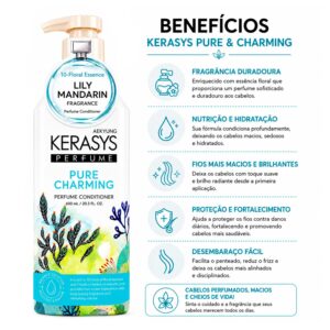 Condicionador Kerasys Perfumed Pure & Charming 600ml - Imagen 3