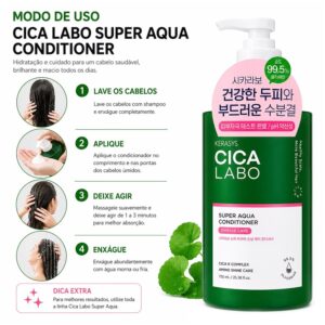 Condicionardor Kerasys Cica Labo Super Aqua 750ml - Imagen 4