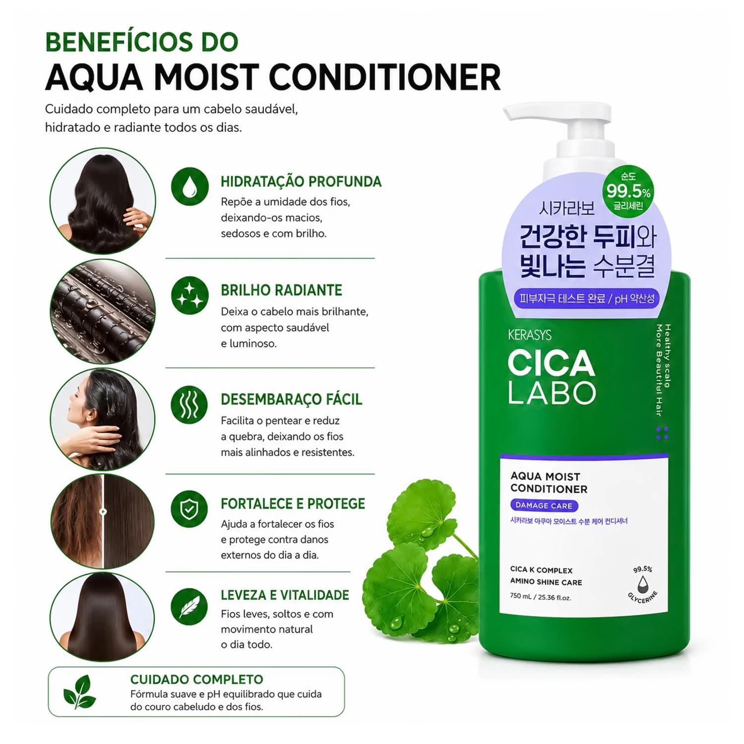 Condicionardor Kerasys Cica Labo Super Aqua 750ml - Imagen 3
