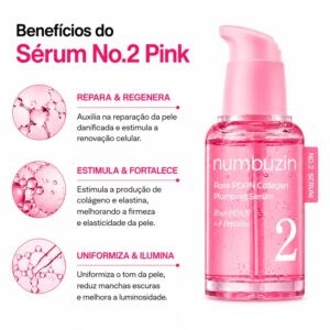 Sérum Numbuzin No.2 Rose Pdrn Collagen Plumping 30ml - Imagen 3