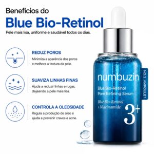 Sérum Numbuzin No.3 Blue Bio Retinol Pore Refining 30ml - Imagen 3