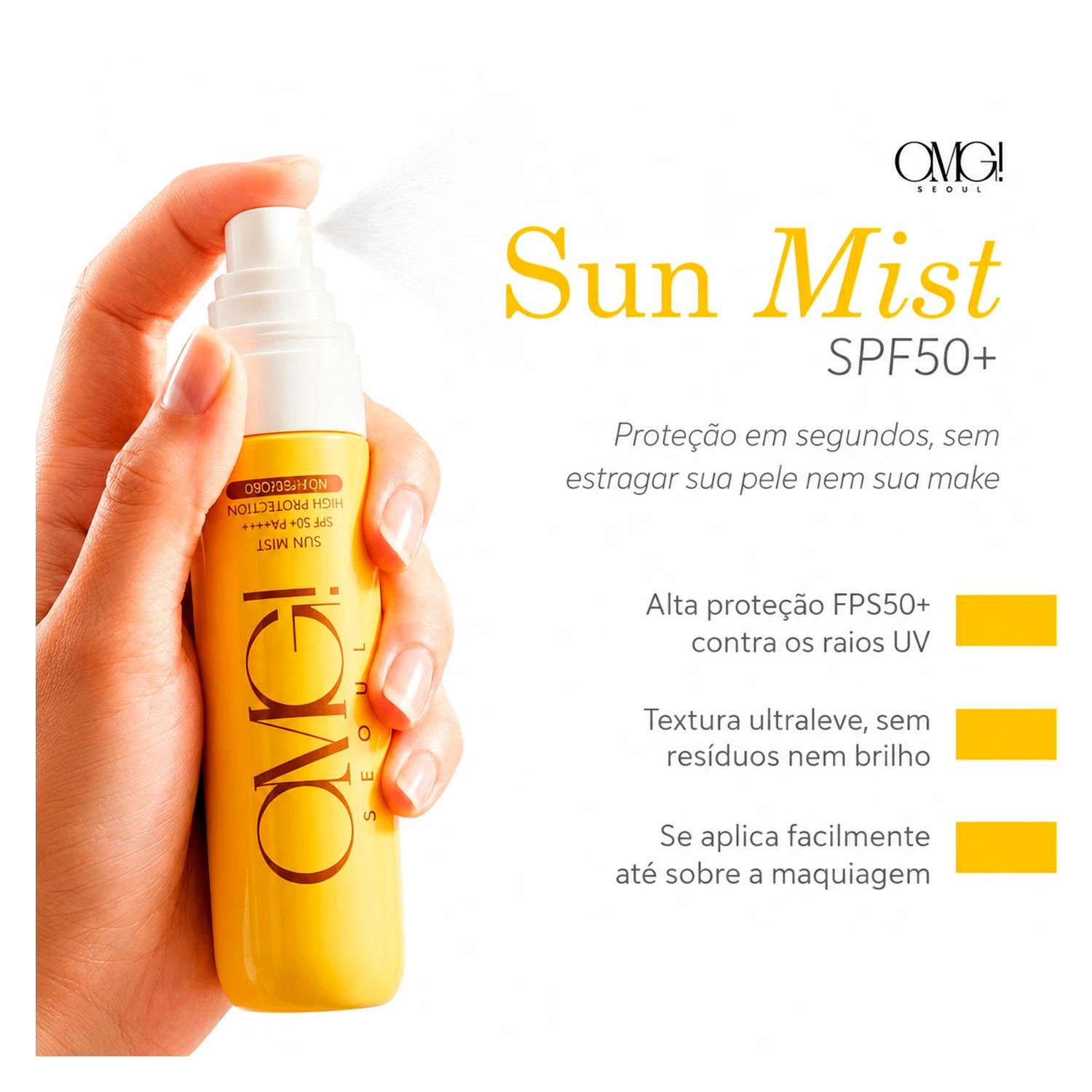 Protector Solar Omg Sun Mist Fps50+ 90ml - Imagen 2