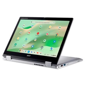Notebook Acer Chromebook Spin 312 Intel Core I3-n305 8gb Ram 128gb Emmc Pantalla 12.6" Touch Chromeos Inglés Plata - Cp312-1hn-34z7 - Imagen 2