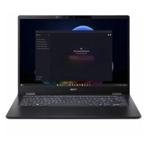 Notebook Acer TravelMate P6 Intel Core Ultra 7-355 32GB RAM 1TB SSD Tela 14" Touch Windows 11 Inglês Preto - TMP614-54T-79DF