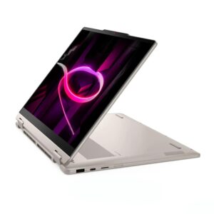 Notebook Lenovo Yoga Amd Ryzen Ai 5-430 16gb Ram 512gb Ssd Pantalla 14" 2k Oled Touch Windows 11 Inglés Seashell - 83td0000us - Imagen 4