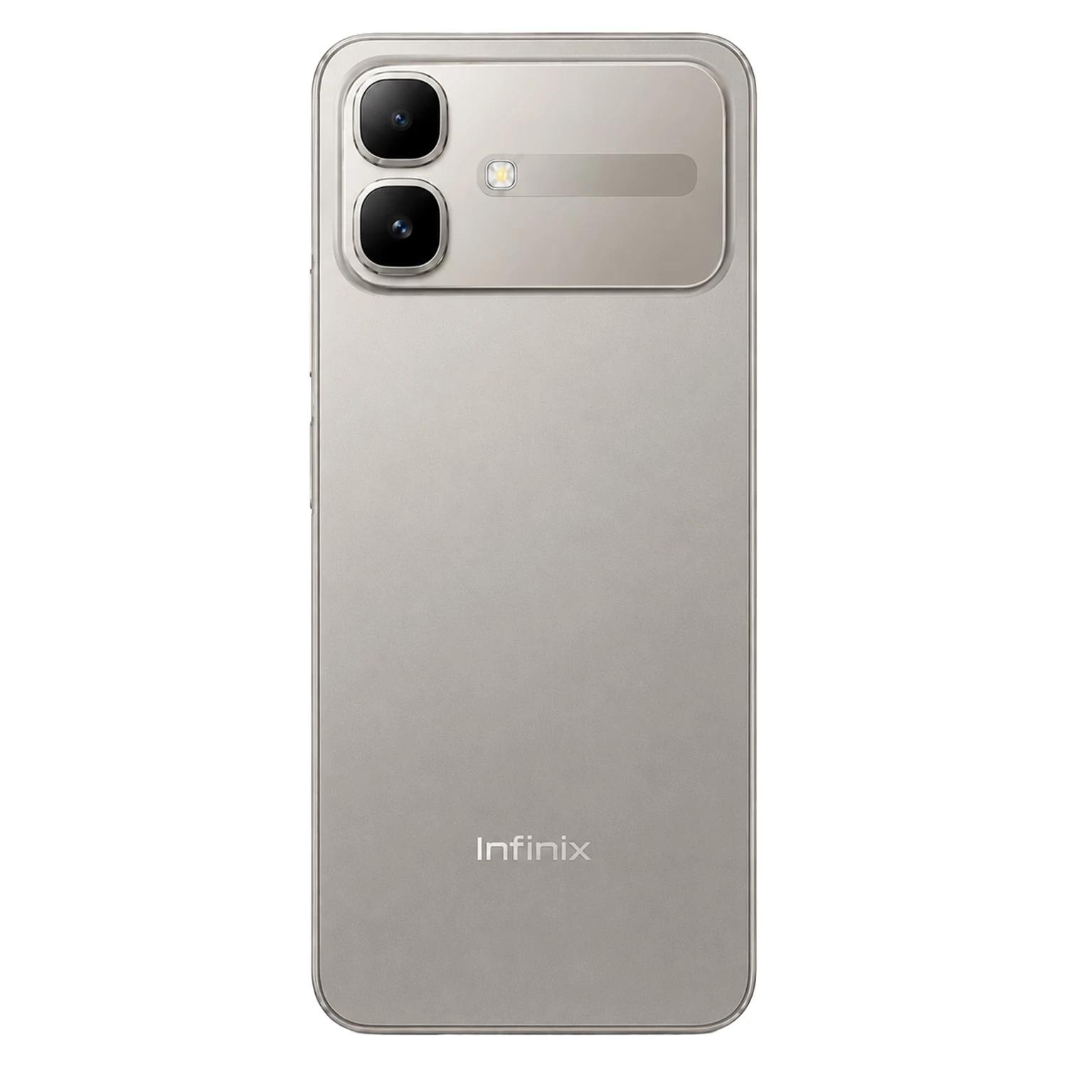 Smartphone Infinix Smart 20 X6840 128gb 4gb Ram Dual Sim Pantalla 6.78" - Titanio - Imagen 3