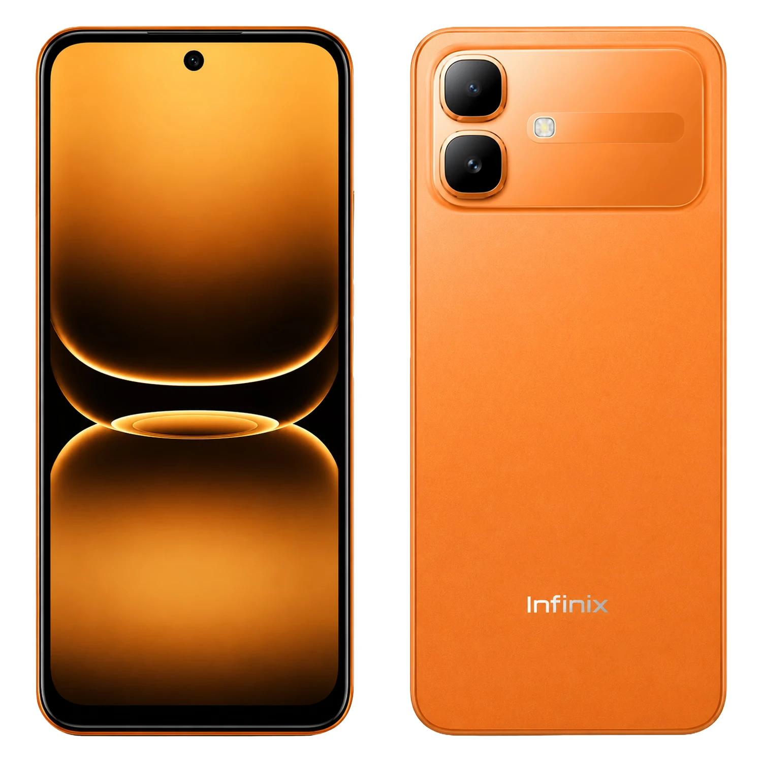 Smartphone Infinix Smart 20 X6840 128gb 4gb Ram Dual Sim Pantalla 6.78" - Naranja - Imagen 4