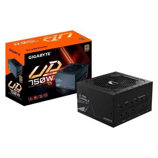 Fuente De Poder Gigabyte Ud Gp-ud750gm 750w Atx 80plus Gold Full Modular - Negro