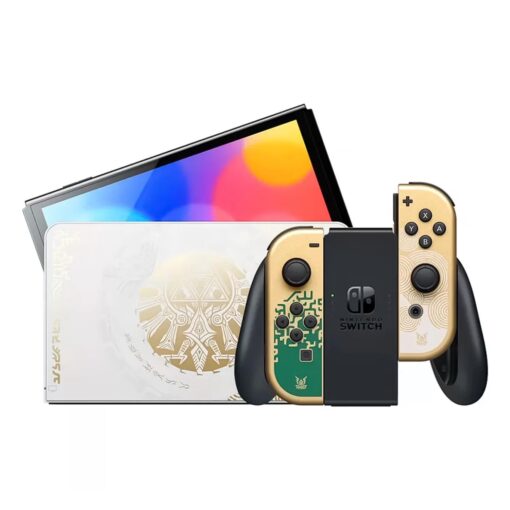 Consola Nintendo Switch Oled The Legend Of Zelda 64gb Uk - Dorado (heg-s-kdaaa) (fonte Usa)