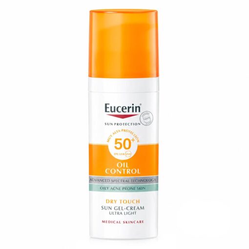 Protector Solar Facial Eucerin Sun Oil Control Gel-Cream SPF50+ 50ml