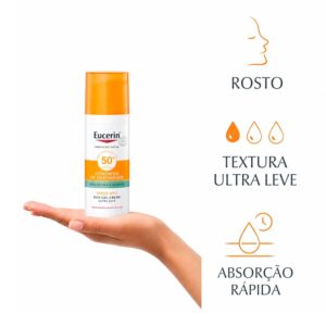 Protector Solar Facial Eucerin Sun Oil Control Gel-Cream SPF50+ 50ml - Imagen 2