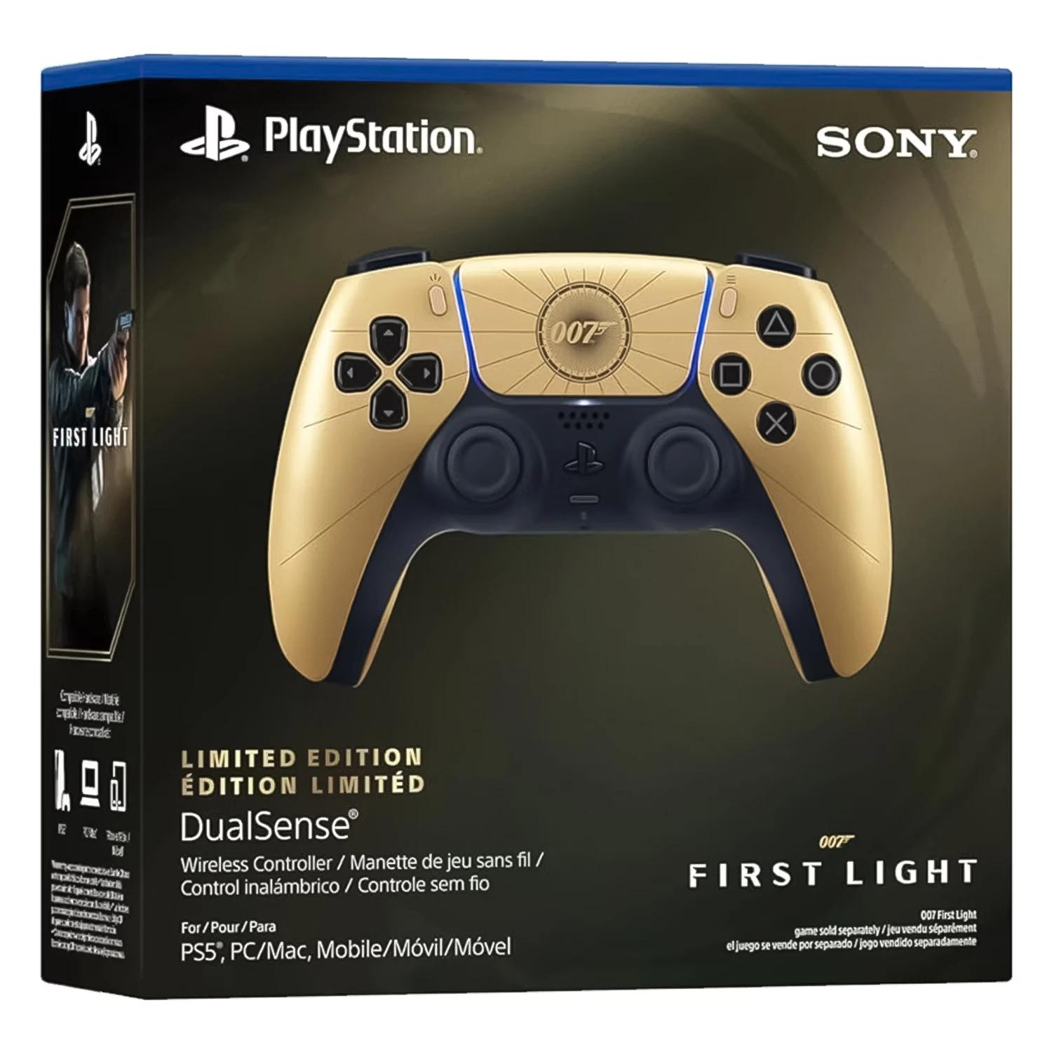 Control Sony Dualsense 007 First Light Limited Edition Para Ps5 Wireless - Dorado - Imagen 6