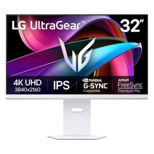 Monitor Gamer Lg Ultragear 32g810sa-w 32" 4k Ultra Hd 144hz Oled - Blanco
