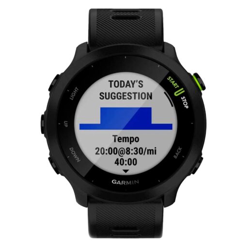 Alternative view of Smartwatch Garmin Forerunner 55 010-02562-5a - Negro