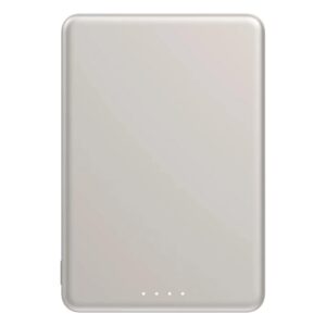 Cargador Portátil Xiaomi Super Slim Magnetic Power Bank 5000 Wpb0507s 5000mah - Dorado - Imagen 2