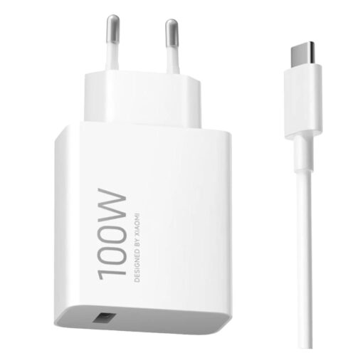 Cargador Xiaomi Charging Combo Bhr095veu 100w Usb-a - Blanco
