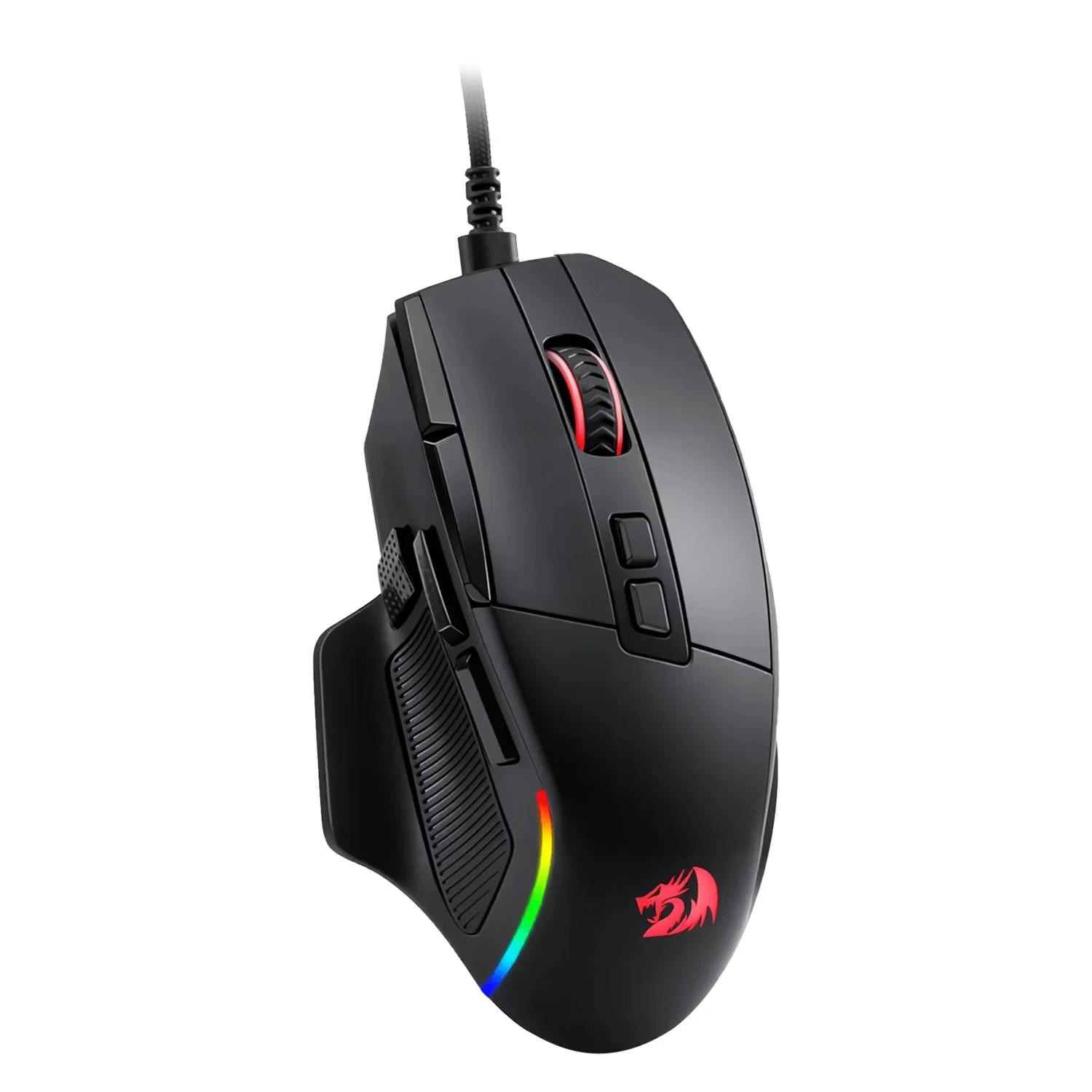 Mouse Gamer Redragon Viper M925 RGB 24000 DPI USB-C - Preto - Imagen 3