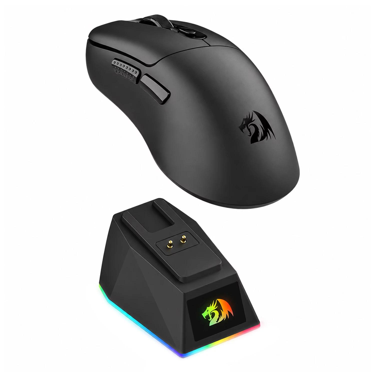 Mouse Gamer Redragon Ebony Ultra M998-ULT RGB 30000 DPI Inalámbrico - Negro - Imagen 3