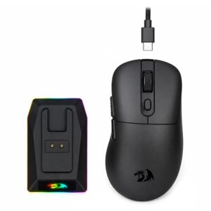 Mouse Gamer Redragon Ebony Ultra M998-ULT RGB 30000 DPI Inalámbrico - Negro - Imagen 4