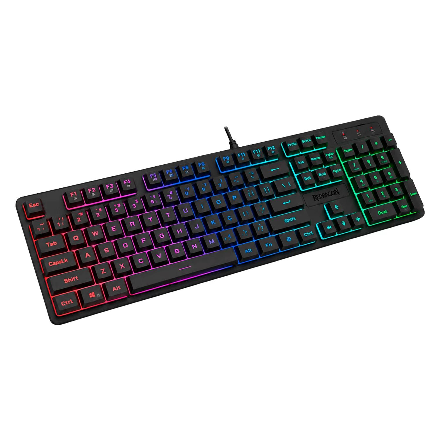 TECLADO REDRAGON K521-WL NETHERBANE WIRELESS - Imagen 2